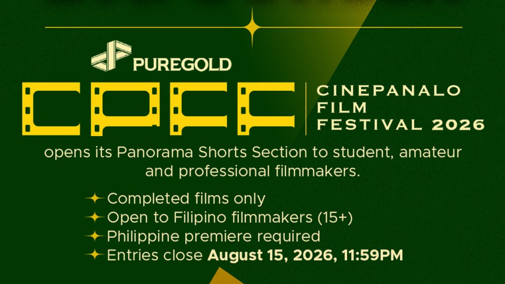 Completed Pinoy short films to premiere at Puregold CinePanalo Panorama Shorts Section