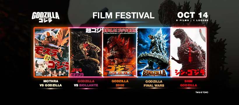 Godzilla Film Festival brings five iconic monster movies to PH&nbsp;theaters
