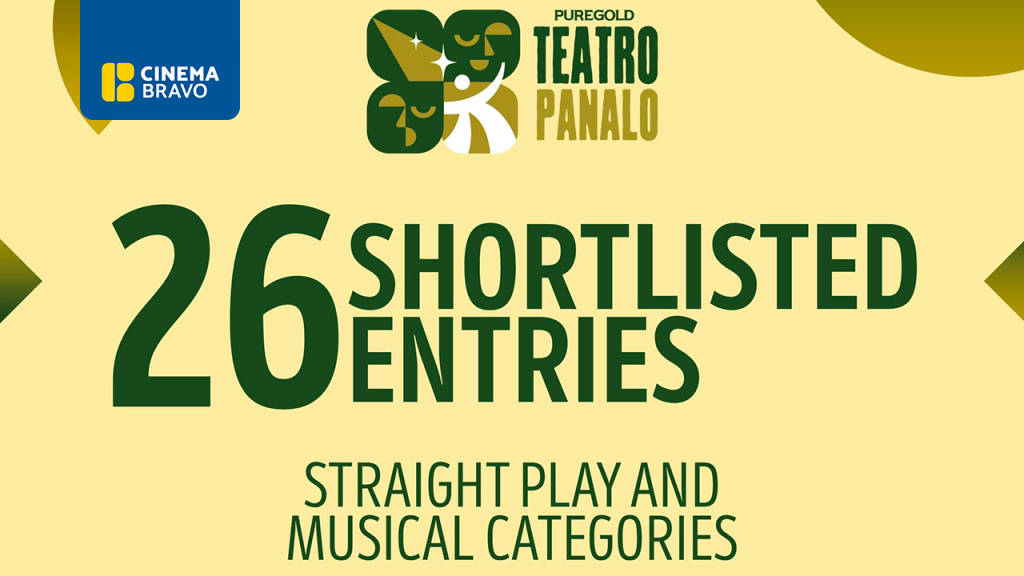 Puregold Teatro Panalo names 26 shortlisted one-act plays from 373 entries